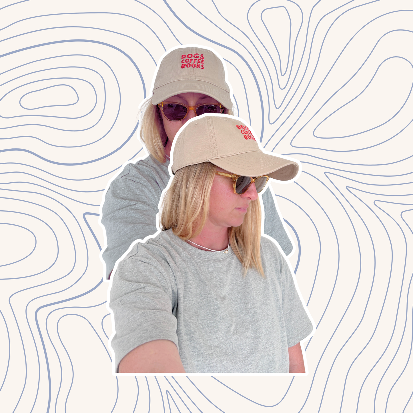 SD Cap - Dogs Coffee Books