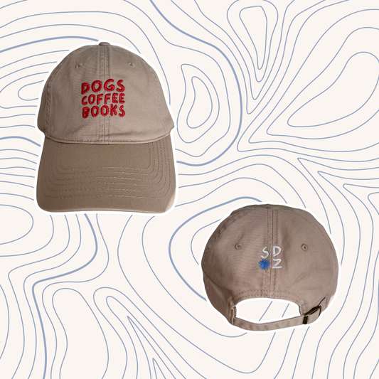 SD Cap - Dogs Coffee Books
